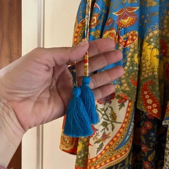 Spell Belladonna Handkerchief Mini Skirt Kaleidoscope - Picture 7 of 10